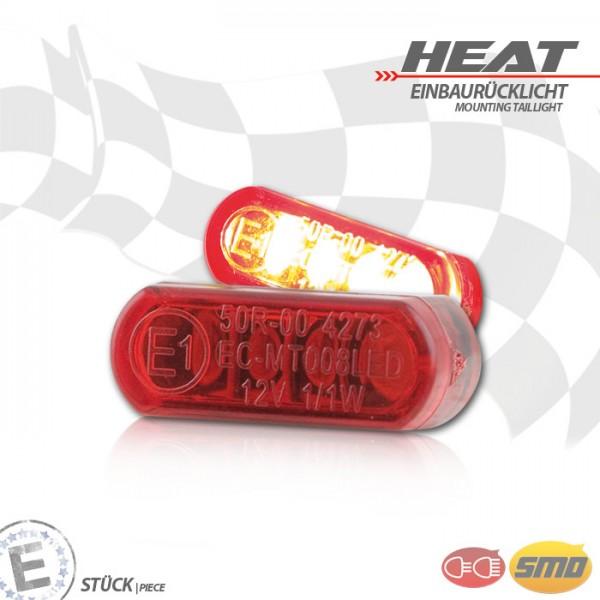 LED-Einbaurücklicht Heat