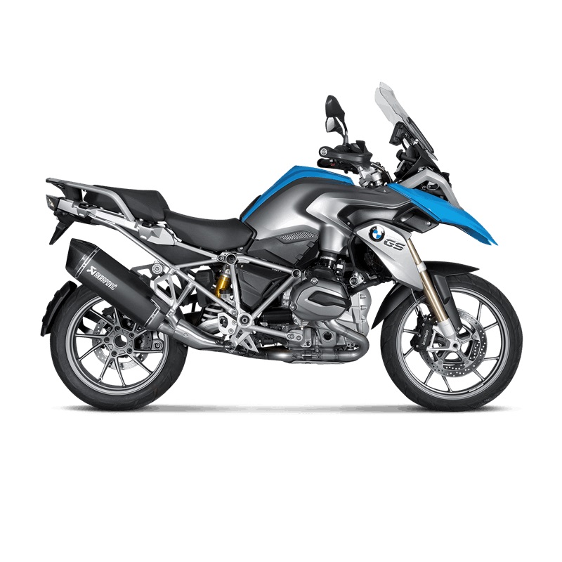 Akrapovic Slip-On BMW R 1200 GS / Adventure, 2013-2016, Black