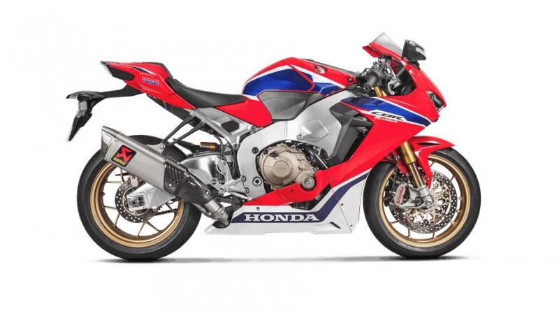 Akrapovic Slip-On Honda CBR 1000 RR, 2017-2019