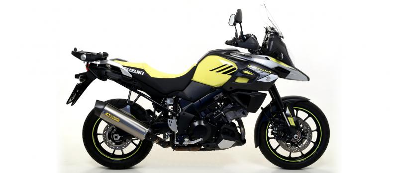 Arrow Maxi Race-Tech Slip-On Suzuki V-Strom 1000/1050, 2014- , Titan