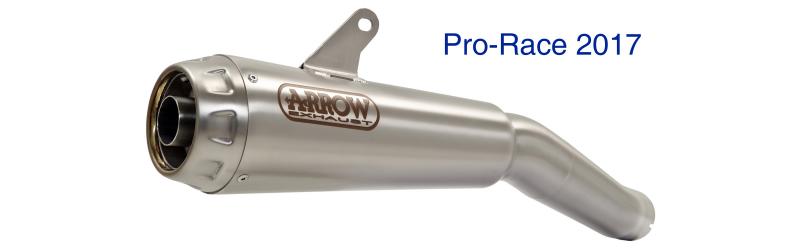 Arrow Pro-Race Slip-On Suzuki GSX-S 1000, 2017-2020, Titan