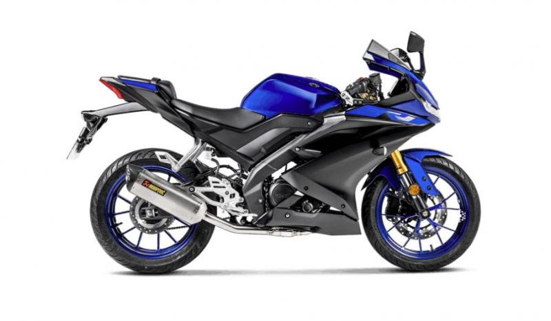 Akrapovic Komplettanlage Yamaha YZF-R125, 2019-2020