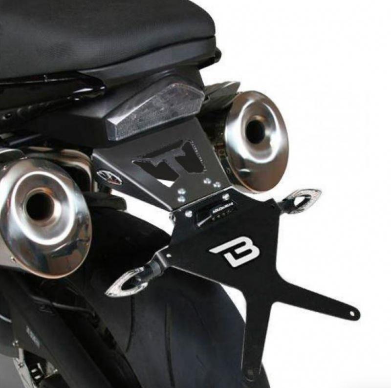 Barracuda Kennzeichenhalter Triumph Speed Triple 1050i, 2005-2007