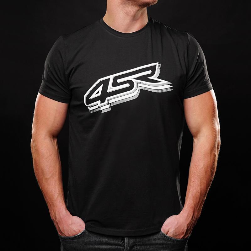 4SR T-Shirt Logo Black