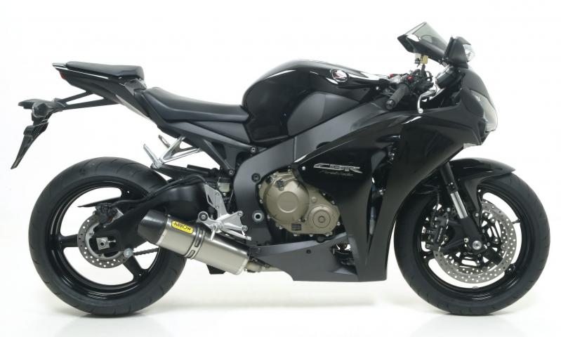 Arrow Indy Race Slip-On Honda CBR 1000 RR, 2008-2013, Alu / Carbon / Titan