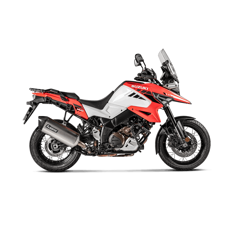 Akrapovic Slip-On Suzuki V-Strom 1000 / 1050, 2014-2023, Titan