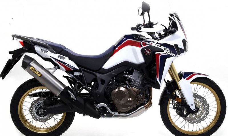 Arrow Maxi Race-Tech Slip-On Honda CRF 1000 L Africa Twin, 2016-2019