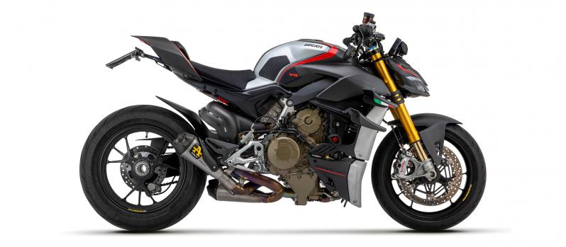 Arrow Works Slip-On Ducati Streetfighter V4, 2020- , Titan