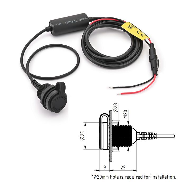 USB-C-Steckdose 12V