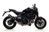 Arrow Race-Tech Slip-On Ducati Monster 1200 / R / S, 2016-2020, Alu Dark