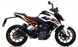 Arrow Pro-Race KTM Duke 125, 2017-2020 , Black