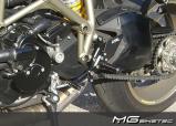 Biketec Fussrastenanlage Ducati Streetfighter / S, 2009-