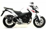 Arrow Race-Tech Slip-On Honda CB500F/R, 2013-2018, Alu / Alu Dark