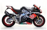 Arrow Race-Tech Aprilia RSV4 RR / RF , 2015-2016, Alu / Alu Dark